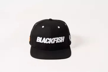 Blackfish Black Snapback Hat